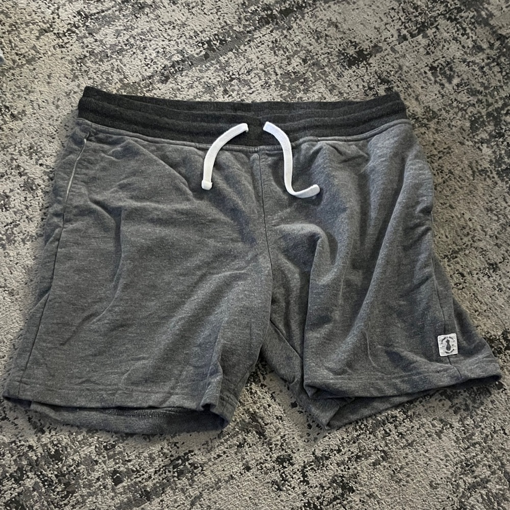 Men's Gray Casual Shorts